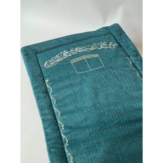 Turquoise tweed Velvet Prayer Mat 120*73*2
