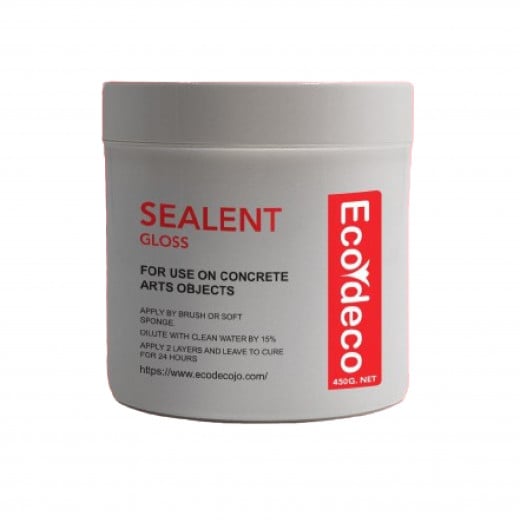 Ecodeco Gloss Sealant for Concrete Art, 450 grams