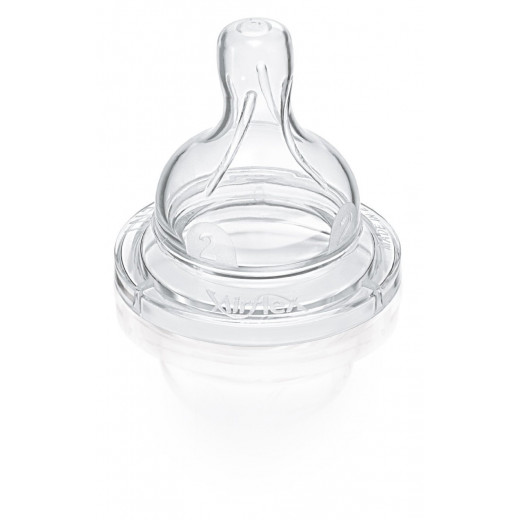 Philips Avent Classic Bottles 2 Hole Slow Flow Teat (Pack of 2)
